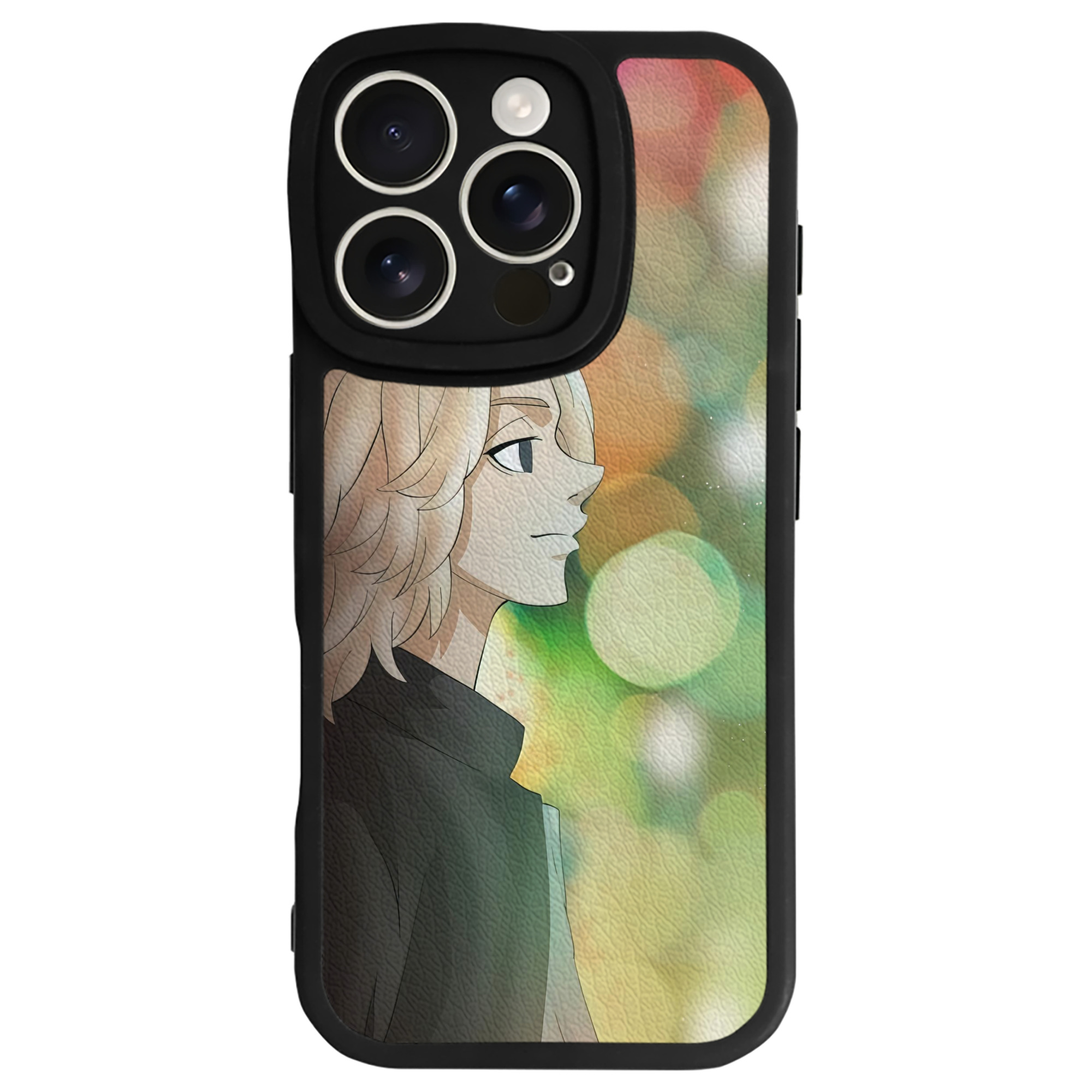 （画像用） 東京リベンジャーズ Tokyo Revengers 【iPhone 16シリーズ対応】シリコンスマホケース（レザー調） 材質：シリコン